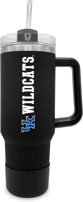 The Fanatic Group University of Kentucky 40oz. Tumbler with Handle and Straw - Black | Amazon (US)