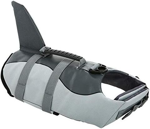 Queenmore Dog Life Jacket Ripstop Dog Safety Vest Adjustable Preserver with High Buoyancy and Dur... | Amazon (US)