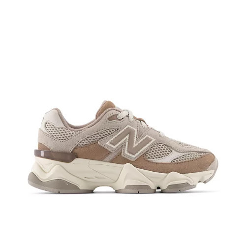 New Balance Kids' 9060 Lace Sneakers - Brown/Grey (Size 1 Wide) | New Balance Athletics, Inc.
