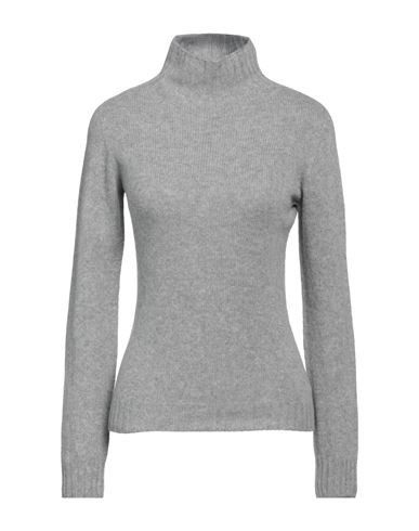 Aragona Woman Turtleneck Light grey Size 10 Wool, Cashmere | YOOX (US)