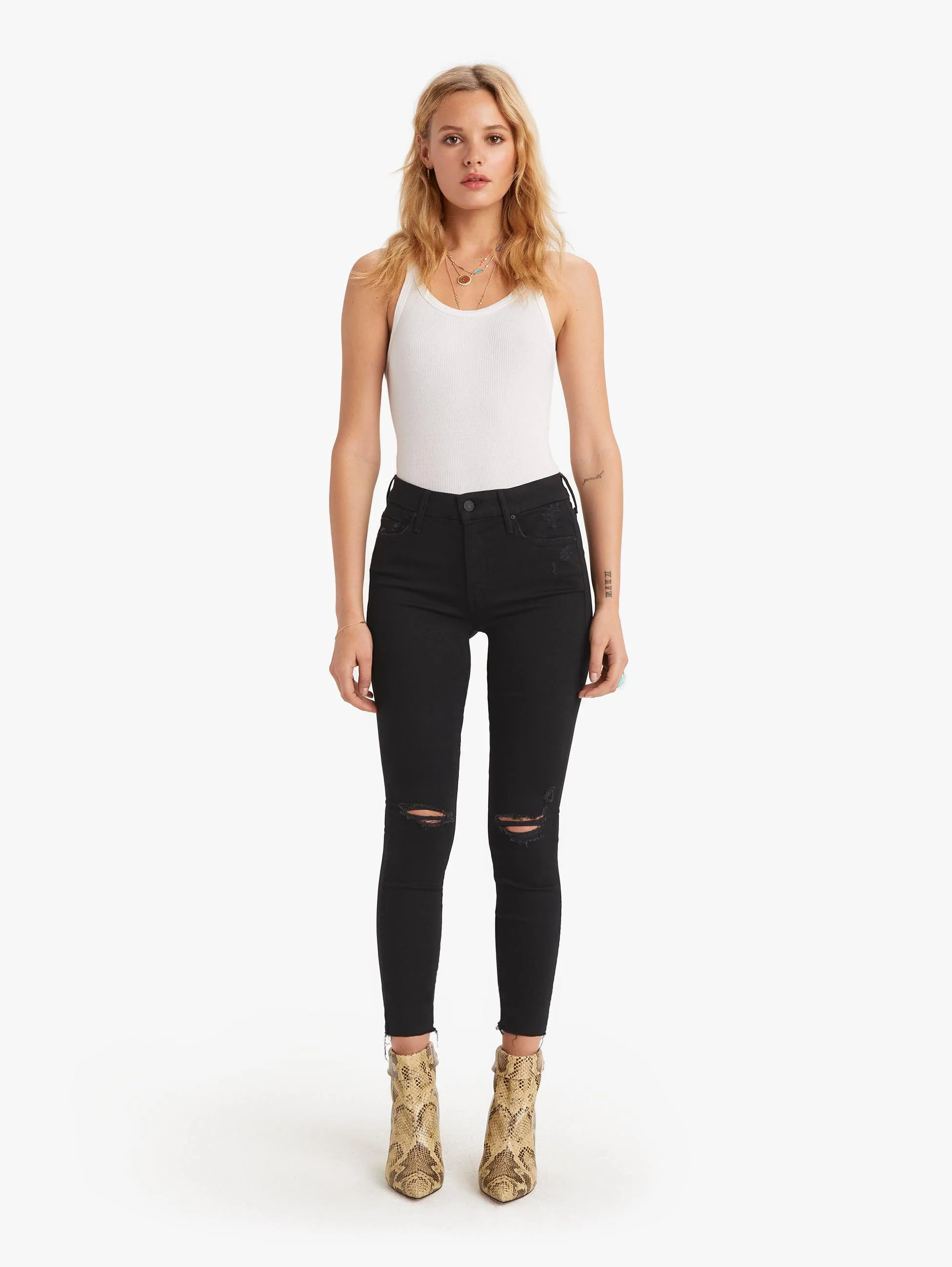 The Looker Ankle Fray | Mother Denim