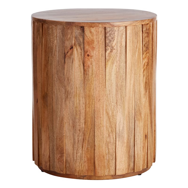 Havana Accent Table with Natural Mango Wood Finish | At Home