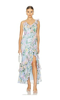 Yumi Kim Alex Maxi in Summer Sea from Revolve.com | Revolve Clothing (Global)