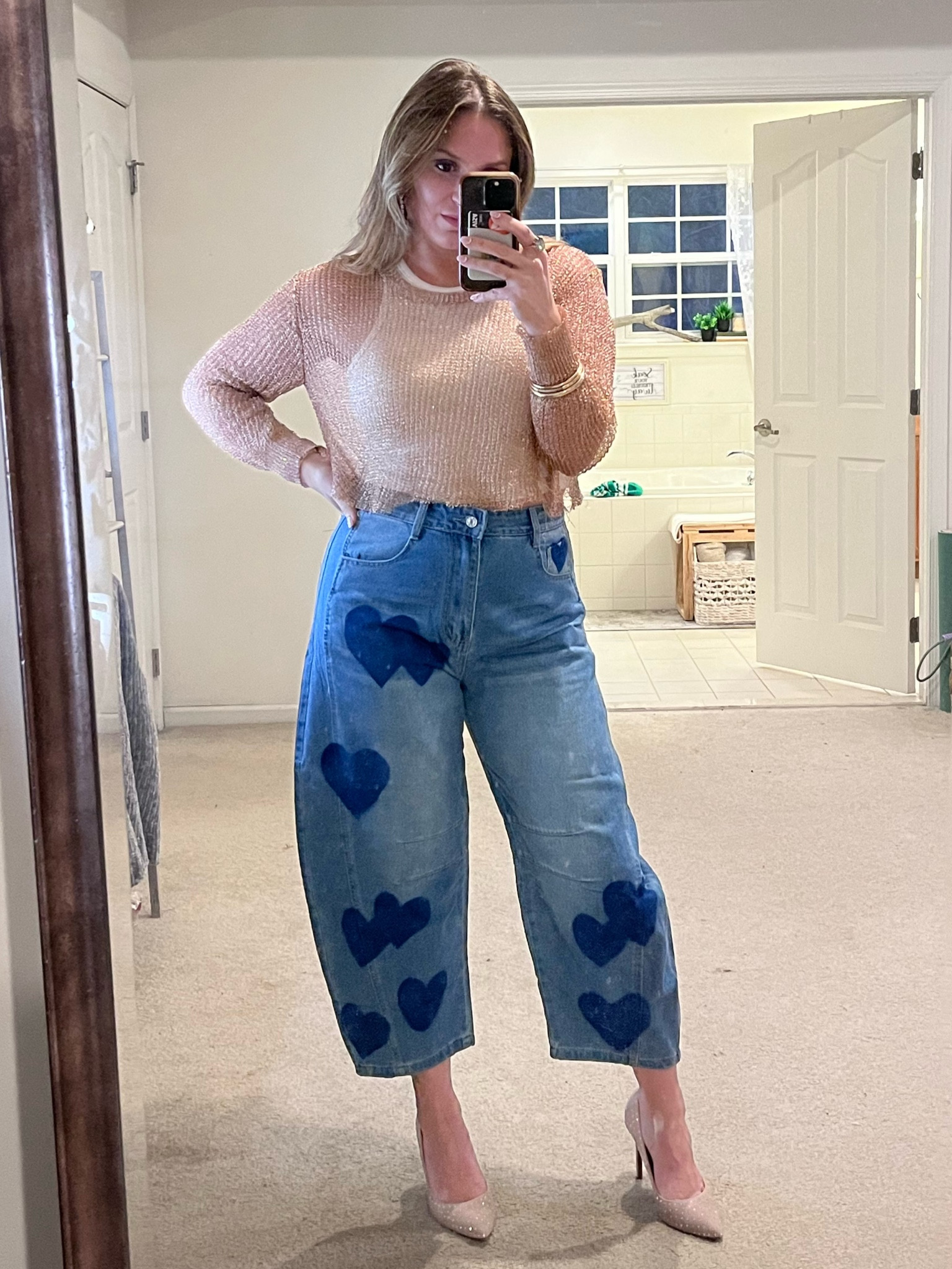 The dupes are dupin!!!! 👌🏽 #denim #hearts #freepeople #amazon #dupe

#LTKOver40 #LTKFindsUnder50 #LTKSeasonal