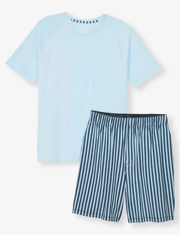 Essential Short Sleeve Tee and Short Pajama Set | Tommy John