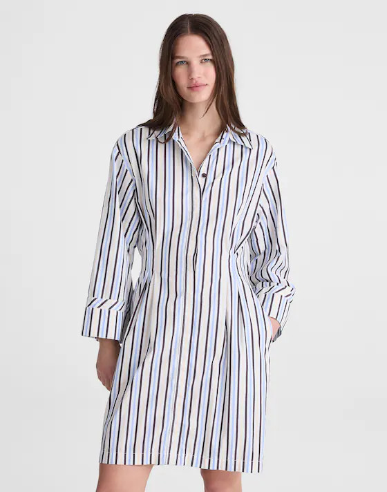 Tucked Mini Shirtdress | Madewell