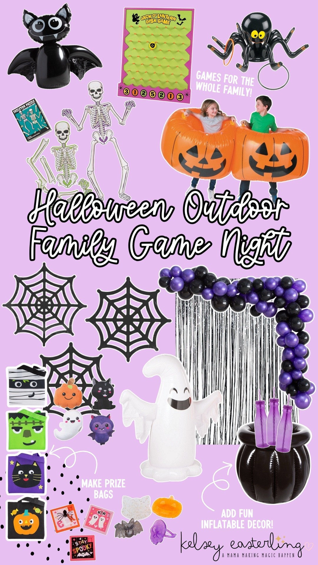 Here’s everything you need for an Outdoor Halloween Family Game Night! 🎃 

#LTKSeasonal #LTKKids #LTKParties