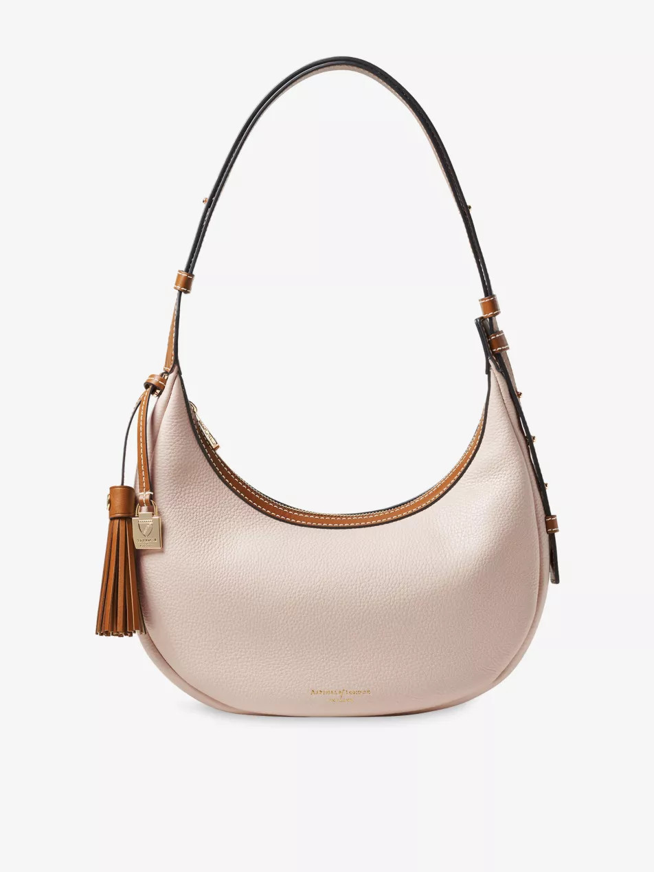 Soho Small Crescent Suede Shoulder Bag | Selfridges