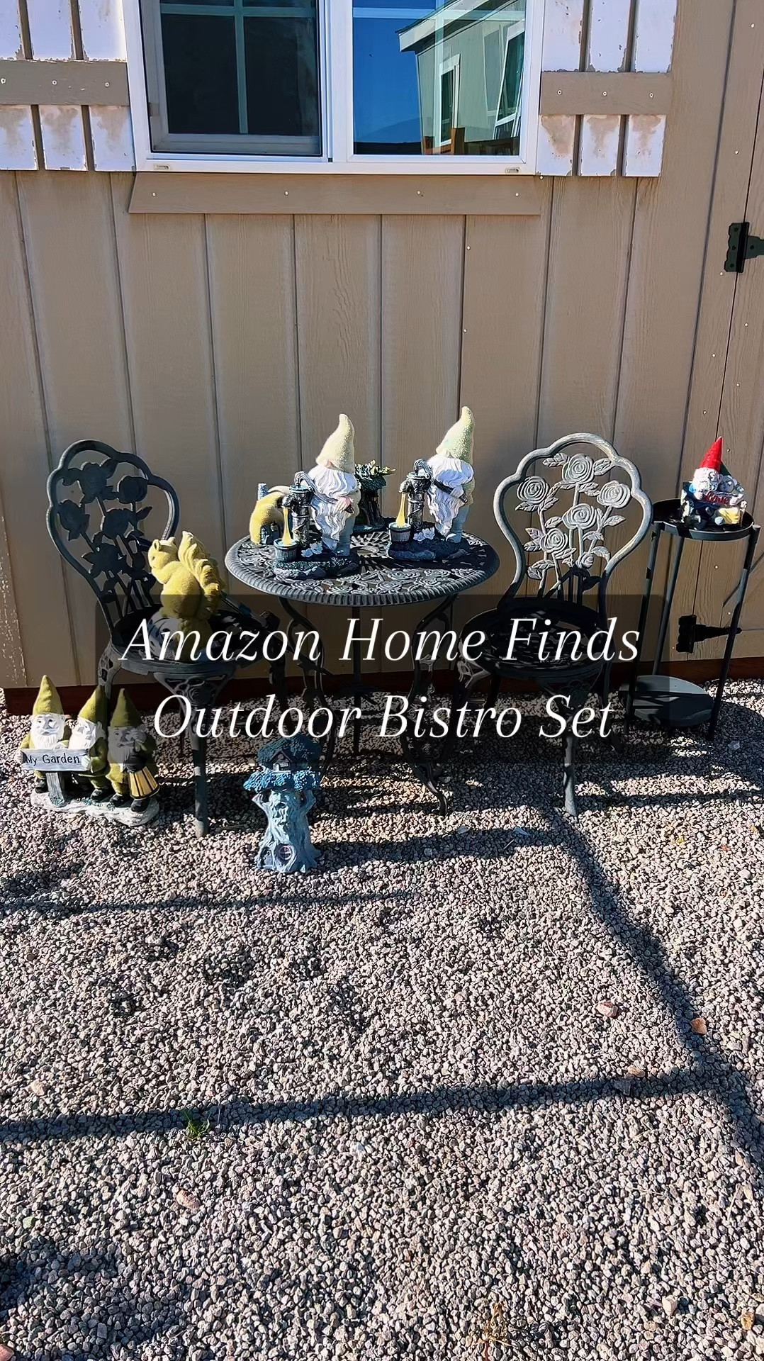 "Can't help but swoon over my beloved bistro set! 😍 I bought it for my apartment, before I bought my house, and it's been a staple in my life ever since. Picture this: it was absolutely perfect for morning coffee on the balcony, a serene start to any day.
Grab Yours Here: https://amzn.to/3WyiBr0

Fast forward to now, it's nestled outside my studio, adding charm to my little haven. Every morning, rain or shine, you'll find me there, coffee in hand, lost in a chapter of my favorite book. ☕📖 It's become my daily ritual, a moment of bliss amidst the hustle and bustle.

There's something magical about sipping coffee surrounded by fresh air and the comforting embrace of my bistro set. ✨ It's more than just furniture; it's a symbol of simple joys and quiet moments. So here's to cozy mornings and the beauty of the little things! Who else has a cherished spot for their morning rituals?" #bistro #outdoorliving #outdoorfurniture #bistroset #patiofurniture #balconydecor #amazonhomefinds #amazonfinds #founditonamazon #amazonfind

#LTKHome #LTKVideo #LTKStyleTip