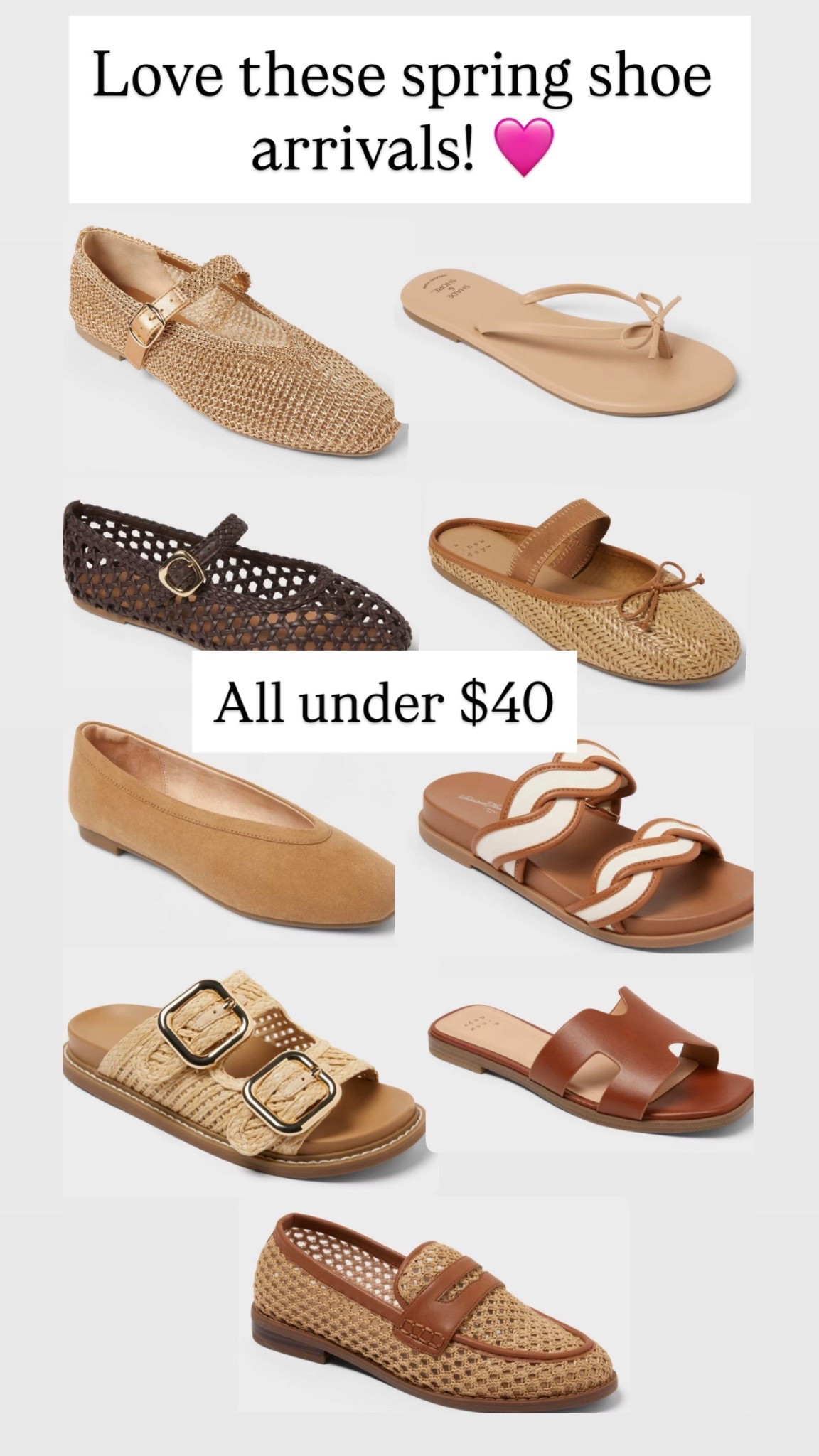 Spring shoe arrivals! You don’t wanna miss these!

#LTKgrwm #LTKootd