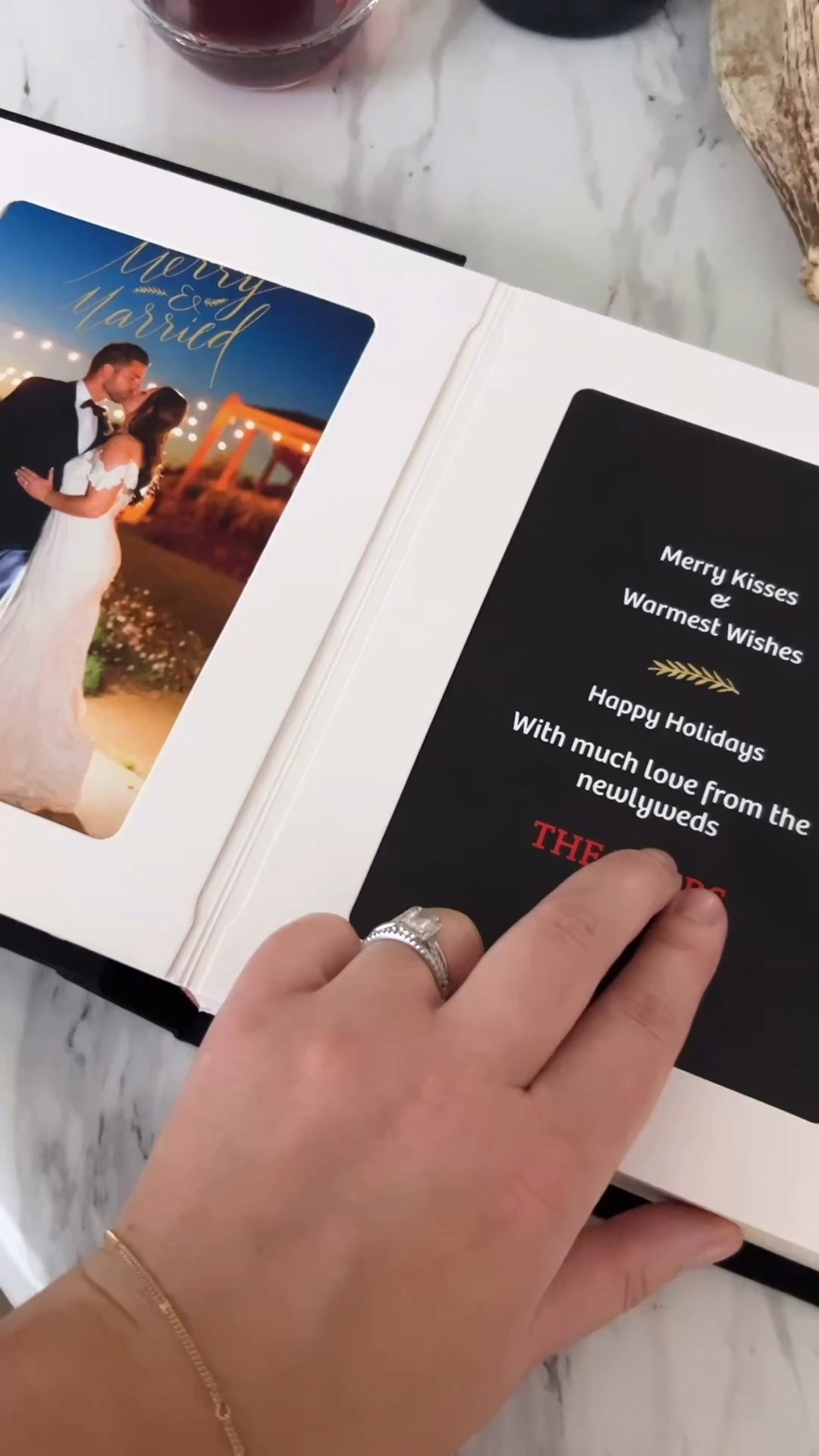 Christmas card holder / Holiday card holder / 5x7 photo holder / Photo album book 

#LTKHome #LTKHoliday #LTKFindsUnder50