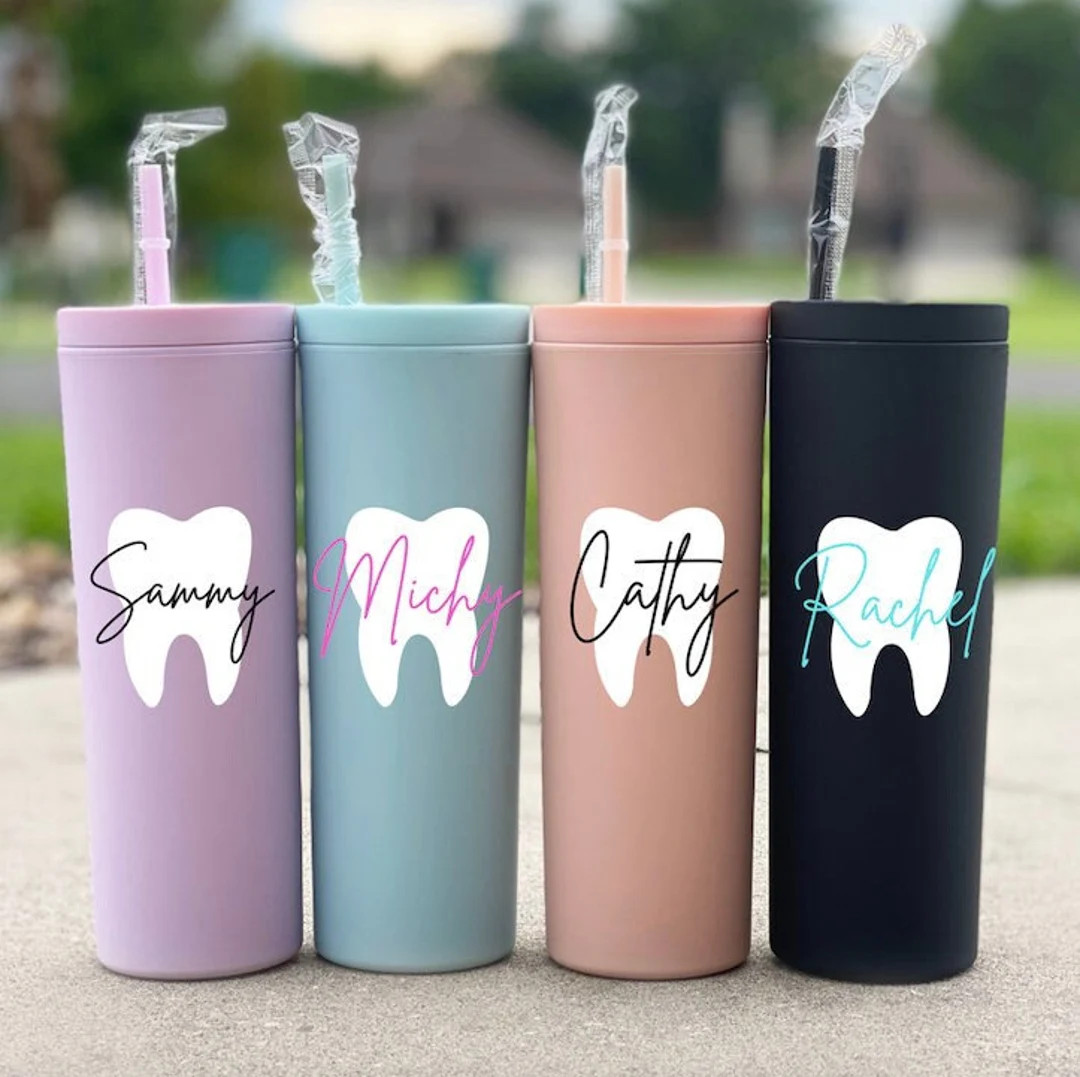 Personalized Tooth Dentist Cup Dental Hygienist Assistant - Etsy | Etsy (US)