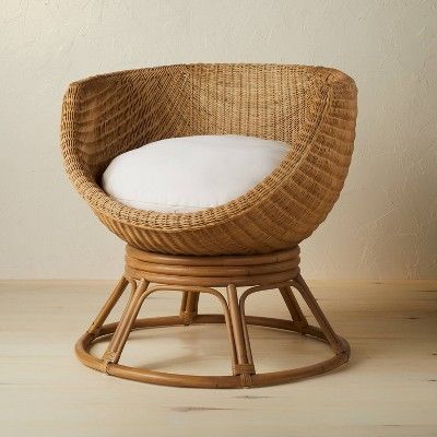 Castilia Rattan Egg Chair Ivory - Opalhouse&#8482; designed with Jungalow&#8482; | Target