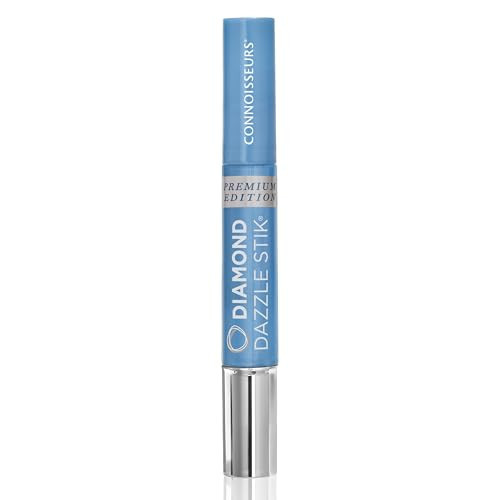 CONNOISSEURS Premium Edition Extra Large Diamond Dazzle Stik for Rings, Earrings, and Bracelets - Portable Jewelry Cleaner Solution Pen | Amazon (US)