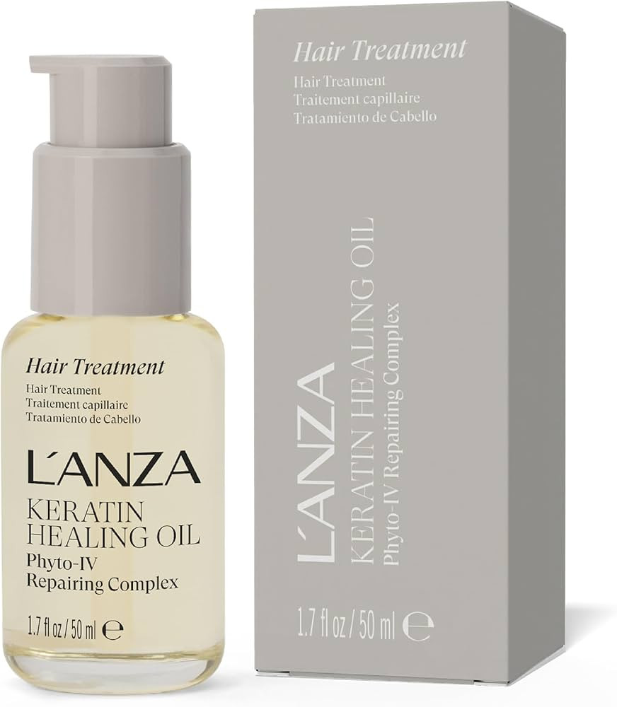 L'ANZA Keratin Healing Hair Oil Treatment, Keratin Infused Treatment, Hair Oil For Damaged Locks,... | Amazon (US)