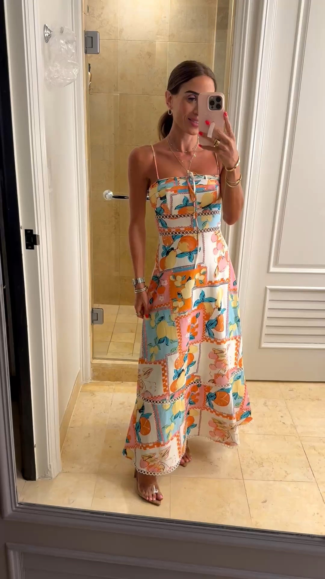 The colorful must have vacation  dress wearing xxs

#LTKPetite #LTKSaleAlert #LTKTravel