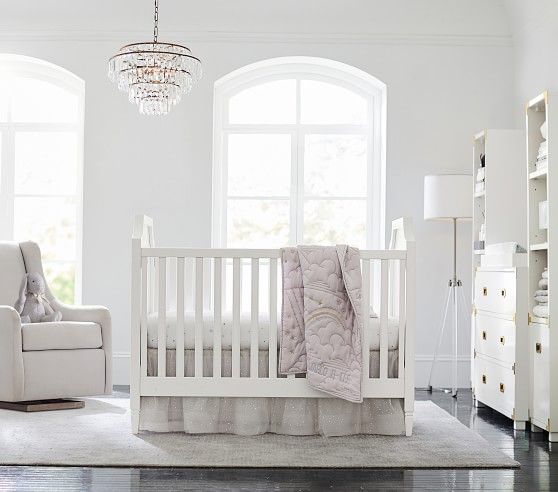 Ava Regency Convertible Crib | Pottery Barn Kids