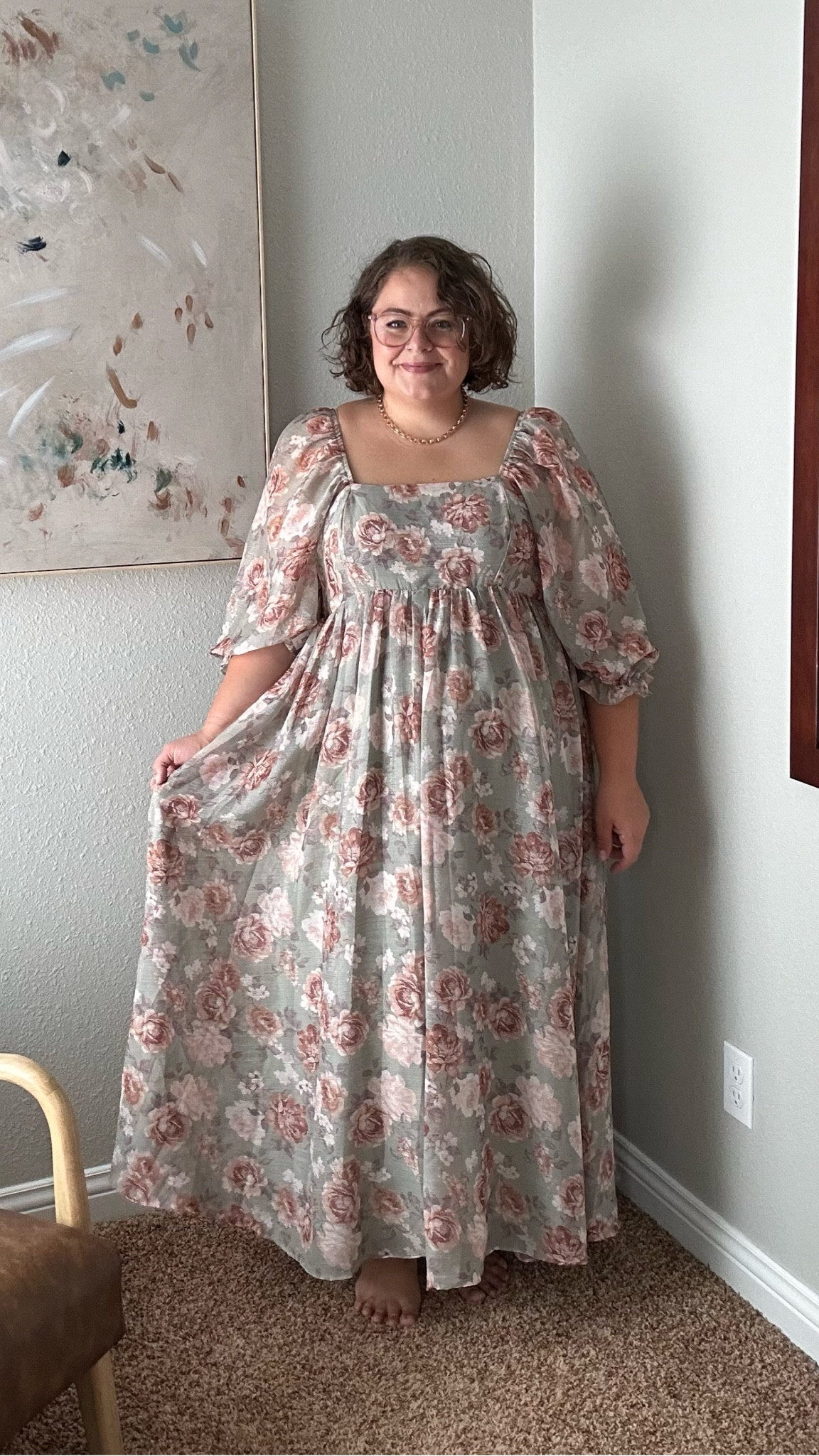 Ever finally buy your dream dress? 

I did. 

Size 1X (A) 

bust 44  //  waist 39  //  hips 54 