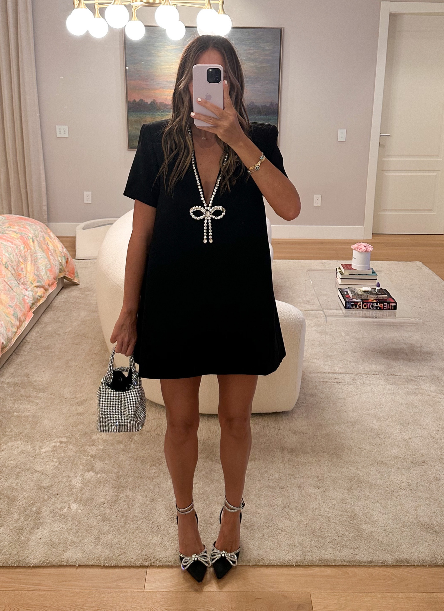 Crystal bow? Check. Crystal shoes? Check. Meet the perfect LBD  

#LTKstyletip #LTKwedding #LTKover40