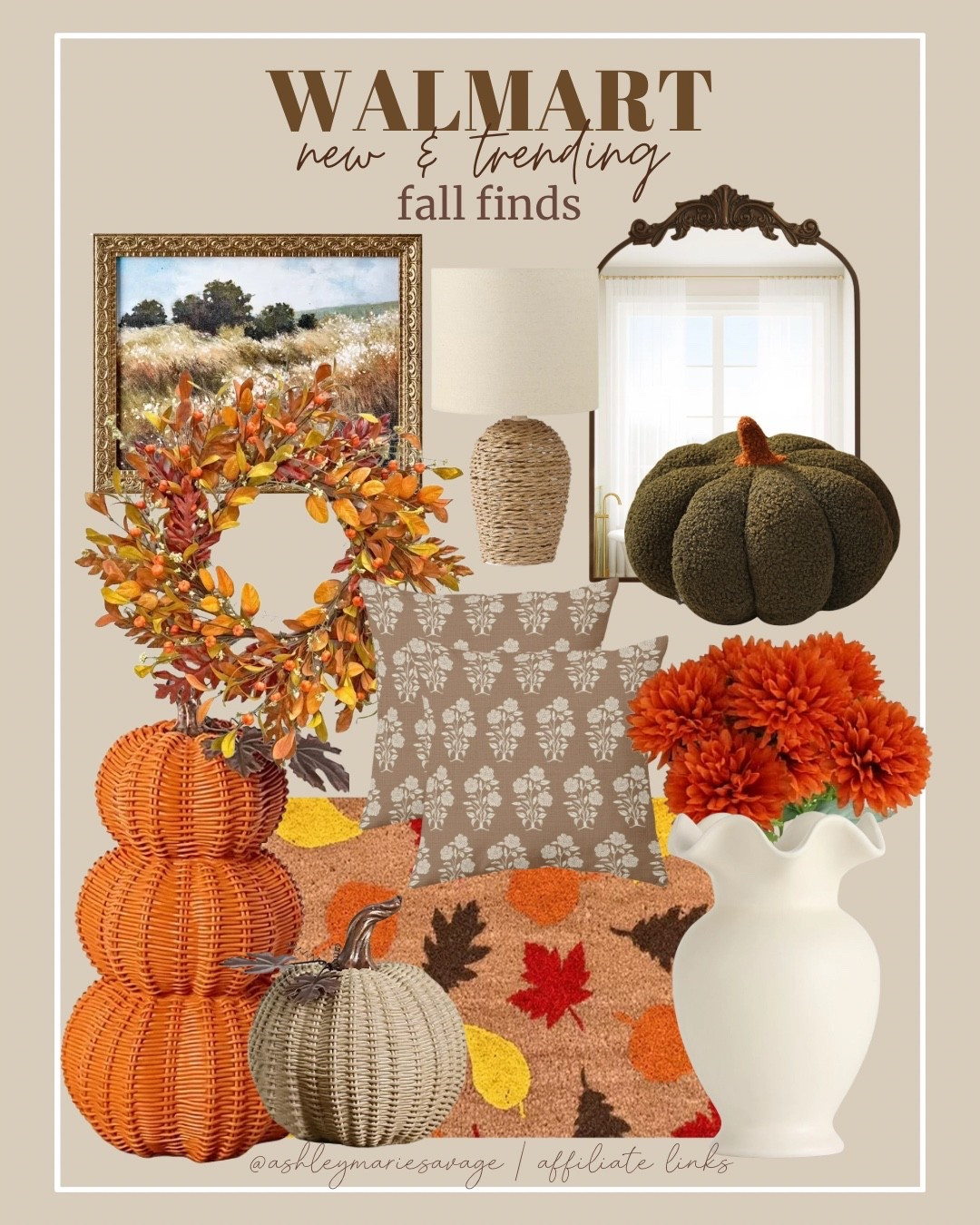 Obsessing over these Fall finds from Walmart!!! 🍁🧡 From small to big, these items would be a perfect addition to the home!!!

#LTKSeasonal #LTKHome #LTKSaleAlert