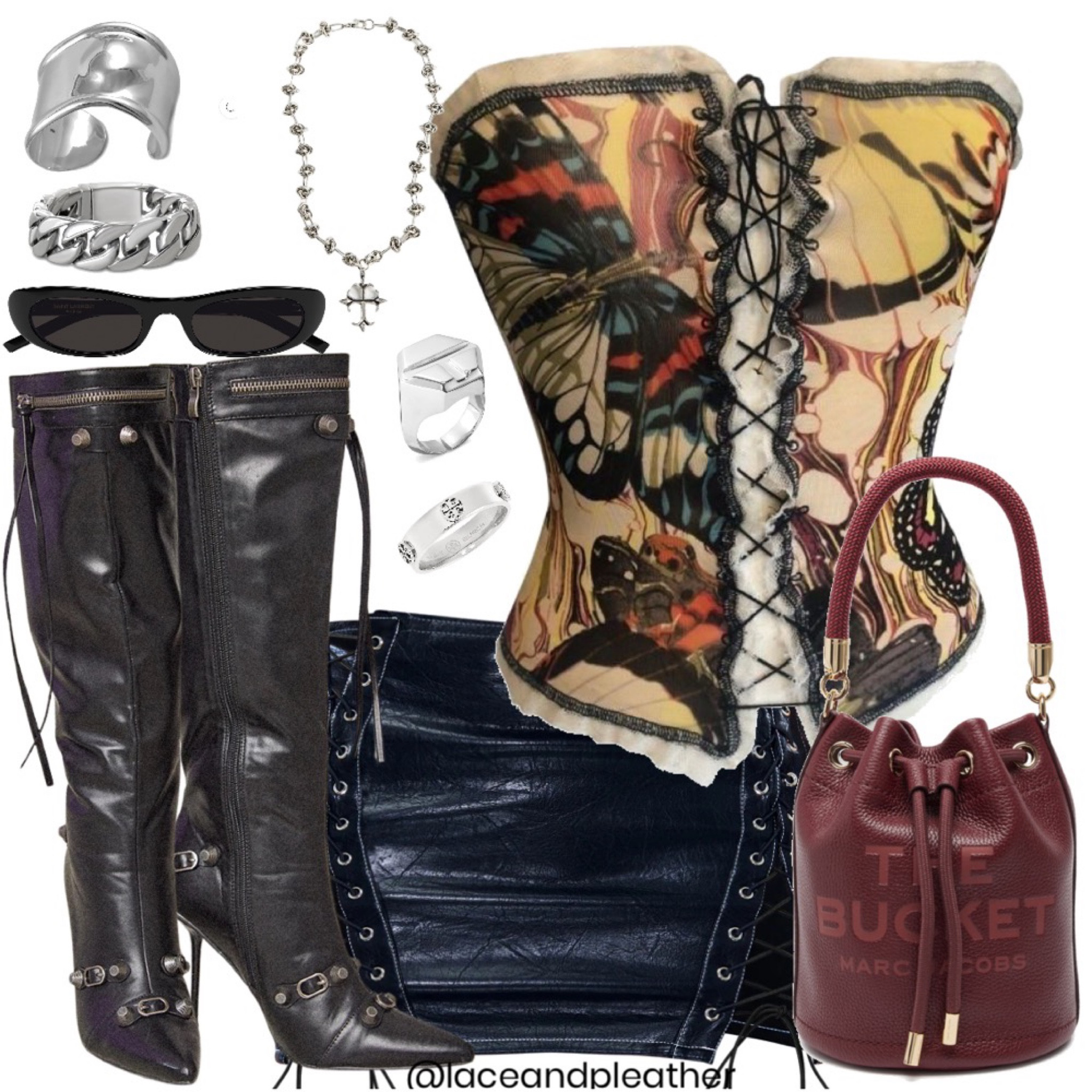 Corset and lace up detail for a night on the town 🪩 #partyoutfit #goingoutoutfit

#LTKparties