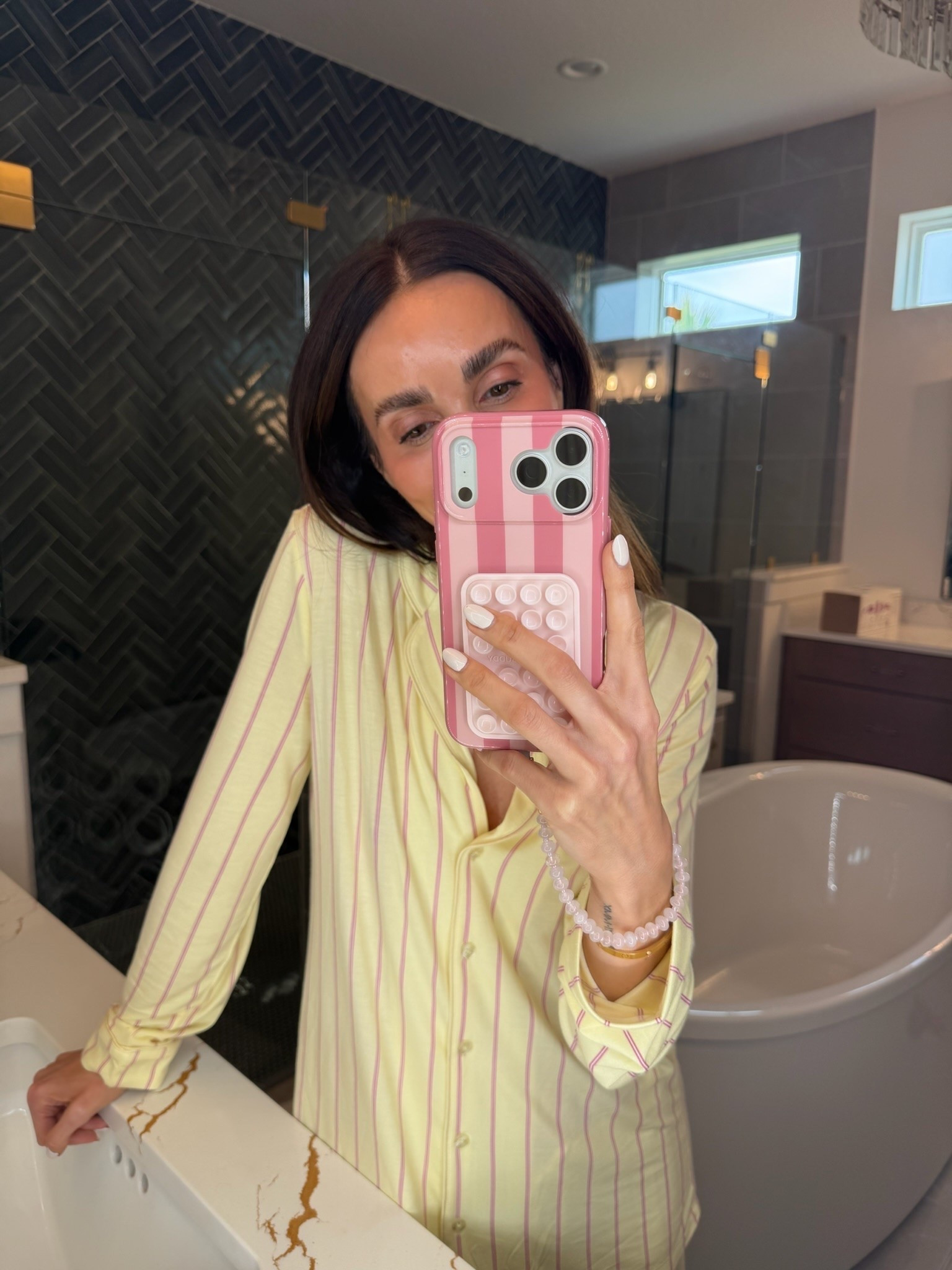 Cute pj set, I'm wearing size S.

#LTKselfcare #LTKmorningroutine #LTKOver40