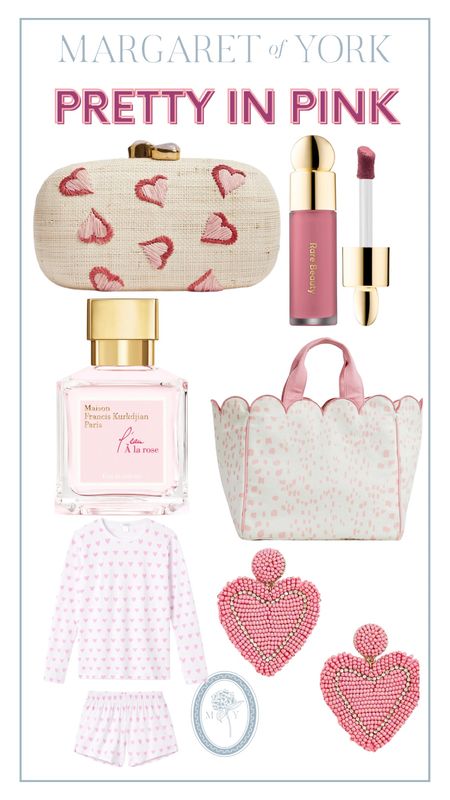 Pink, valentines, for her, valentine, ideas, pink, perfume, heart, pajamas, blush, rare, beauty, tote, clutch, classic style

#LTKstyletip