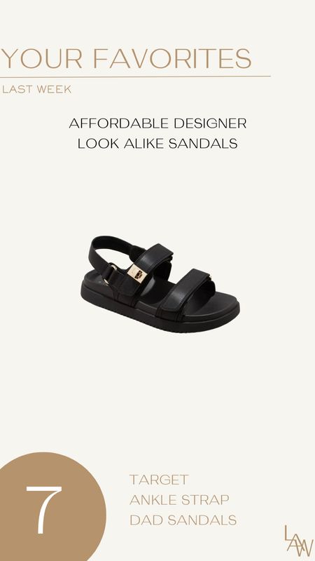 Target Sandals

#LTKStyleTip #LTKShoeCrush #LTKFindsUnder50