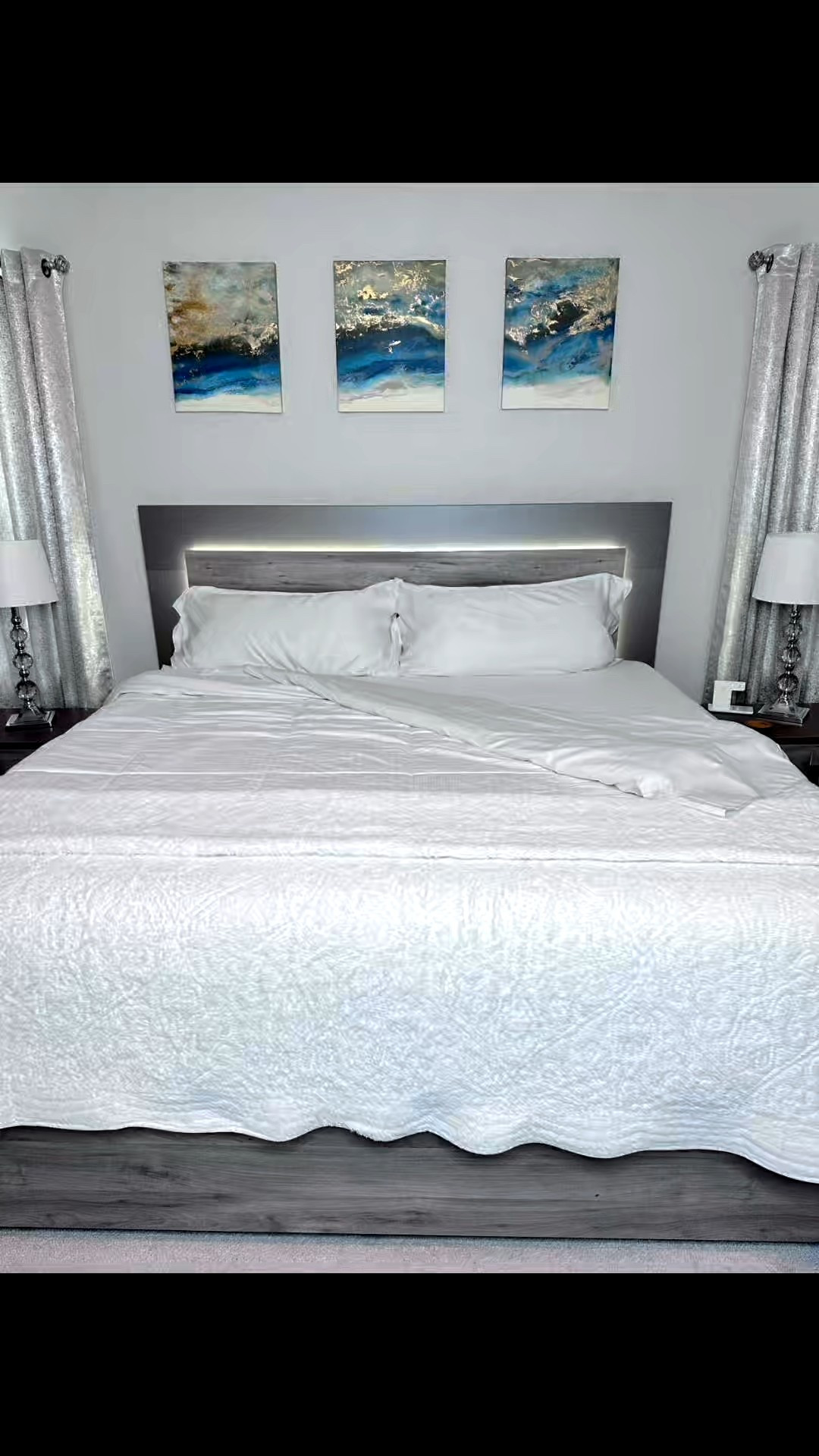 TWK Luxury Sheet Set, Genuine 100% Organic Viscose Derived from Bamboo, Cooling & Breathable, Silky Soft, Bedding Sheets & Pillowcases (White, King(78 * 80 * 15))

#LTKHome #LTKU