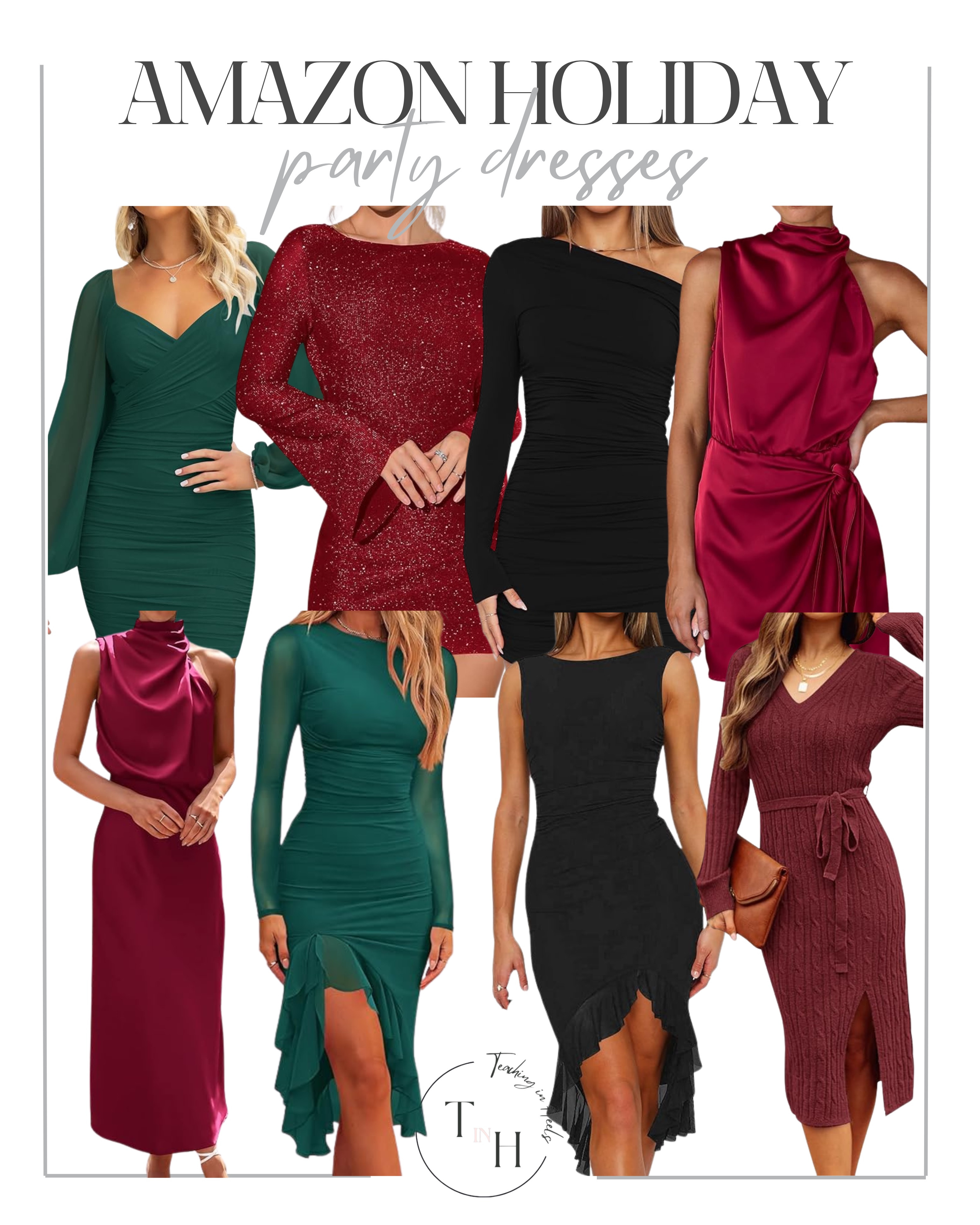 Amazon Holiday Party Dresses

Affordable denim 
Winter loungewear
Winter activewear
Winter scarves
Winter Sunglasses
Winter slippers
Leather Purse
Gold Earrings
Winter Accessories
Winter mini dress
Ballet flats
Winter OOTD
Casual winter OOTD
Winter boots
Lounge sets
Winter denim

#LTKSeasonal #LTKStyleTip #LTKHoliday