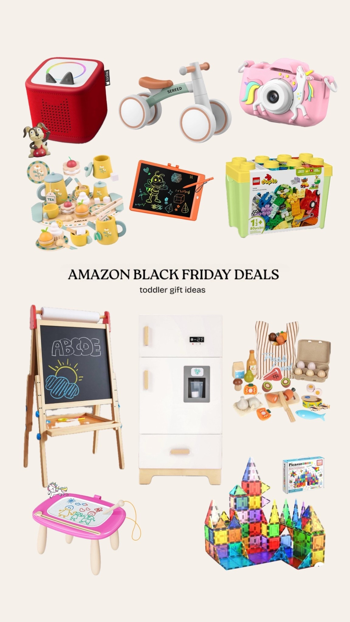 some amazon toddler toys that are on sale for black friday! my toddler is 2 years old & she has many of these toys that keep her busy for a while! linked everything below :) 
#ad #founditonamazon #WinterFavorites2025 #amazonprimeday #primeday #toddlerfinds #toddlertoys #babytoys 

#LTKHoliday #LTKGiftGuide #LTKKids