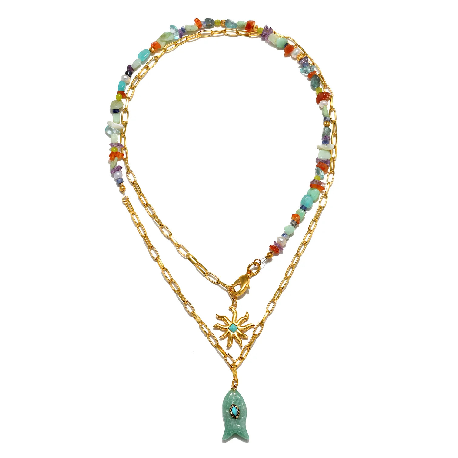Longshore Convertible Necklace | Sequin