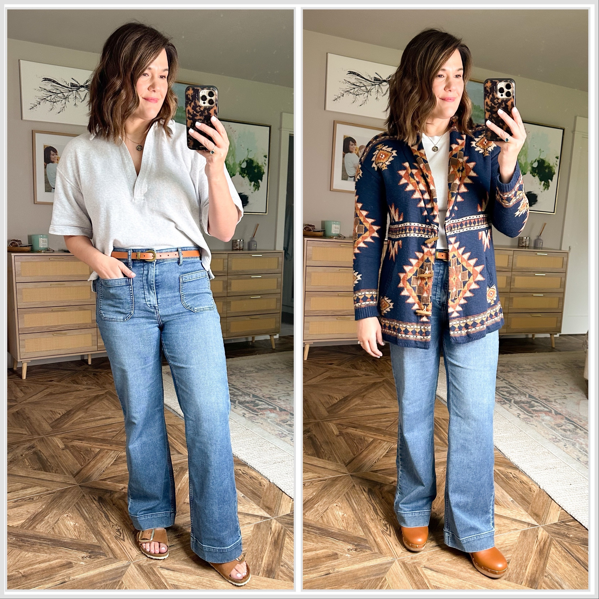 Working on a few ways to style these jeans (that are as soft as sweatpants) from Faherty. I’m wearing a size 31 here. 




Fall style, fall ootd, fall outfit ideas, outfits from Faherty, outfits for moms, outfit inspo, fall outfit inspo, jeans and a sweater, jeans and a t-shirt, favorite jeans, comfortable jeans, outfit ideas for moms, simple style for moms, casual style for moms, teacher outfit, back to school style

#LTKOver40 #LTKMidsize #LTKStyleTip