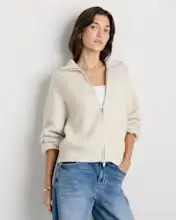 Australian Merino Wool Full Zip Sweater | Quince