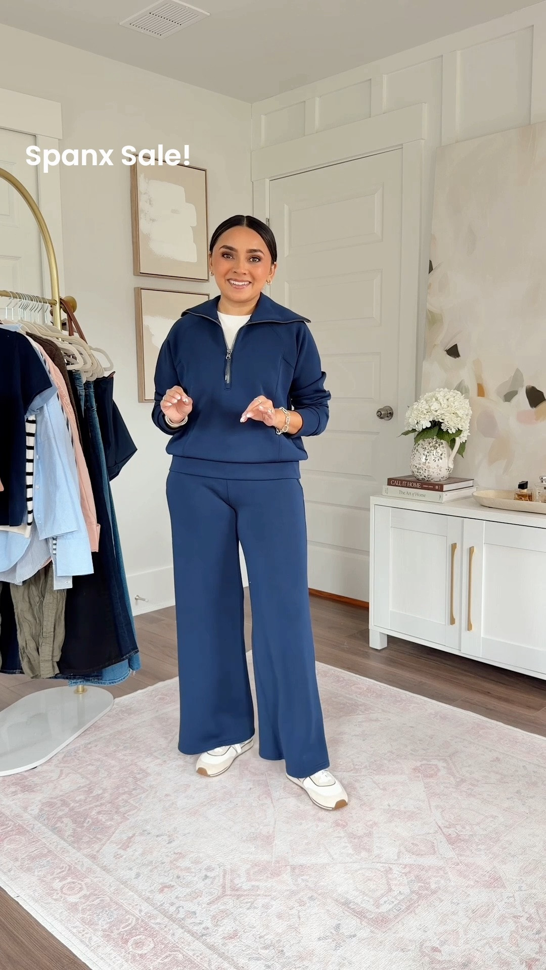 Use code HONEYSWEETXSPANX for 15% off!
Pullover size xs TTS
Pants size small petite TTS 
Sneakers size 6.5 TTS

#LTKootd #LTKPetite #LTKSaleAlert