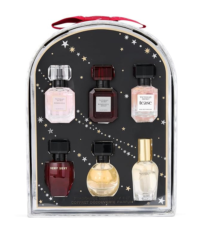 Victoria's Secret Mini Eau de Parfum Discovery Gift Set: Bombshell, Bombshell Magic, Tease, Bare,... | Amazon (US)