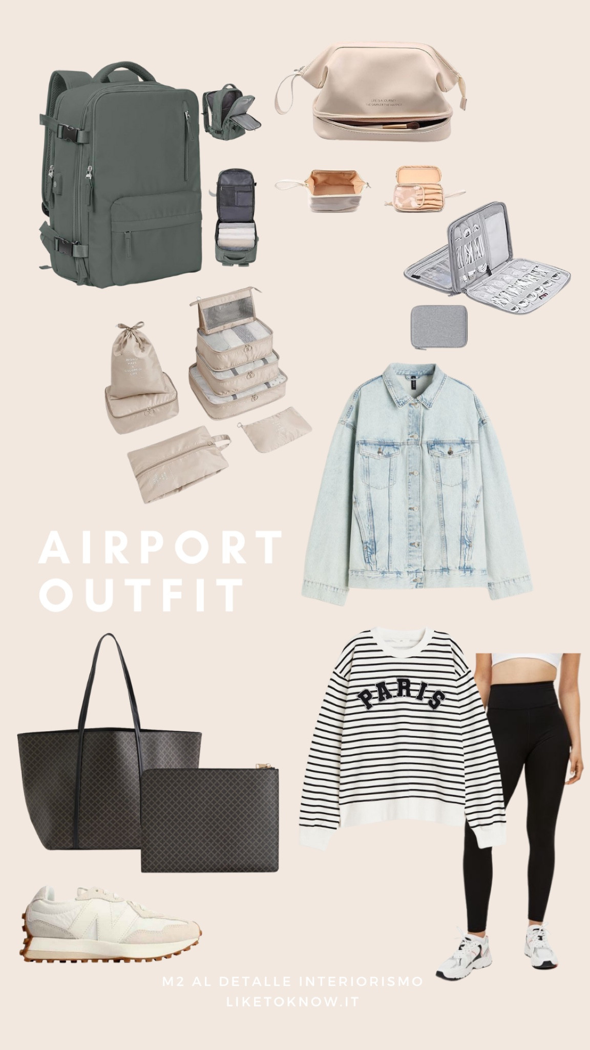 Airport outfit 

#LTKeurope #LTKtravel #LTKstyletip