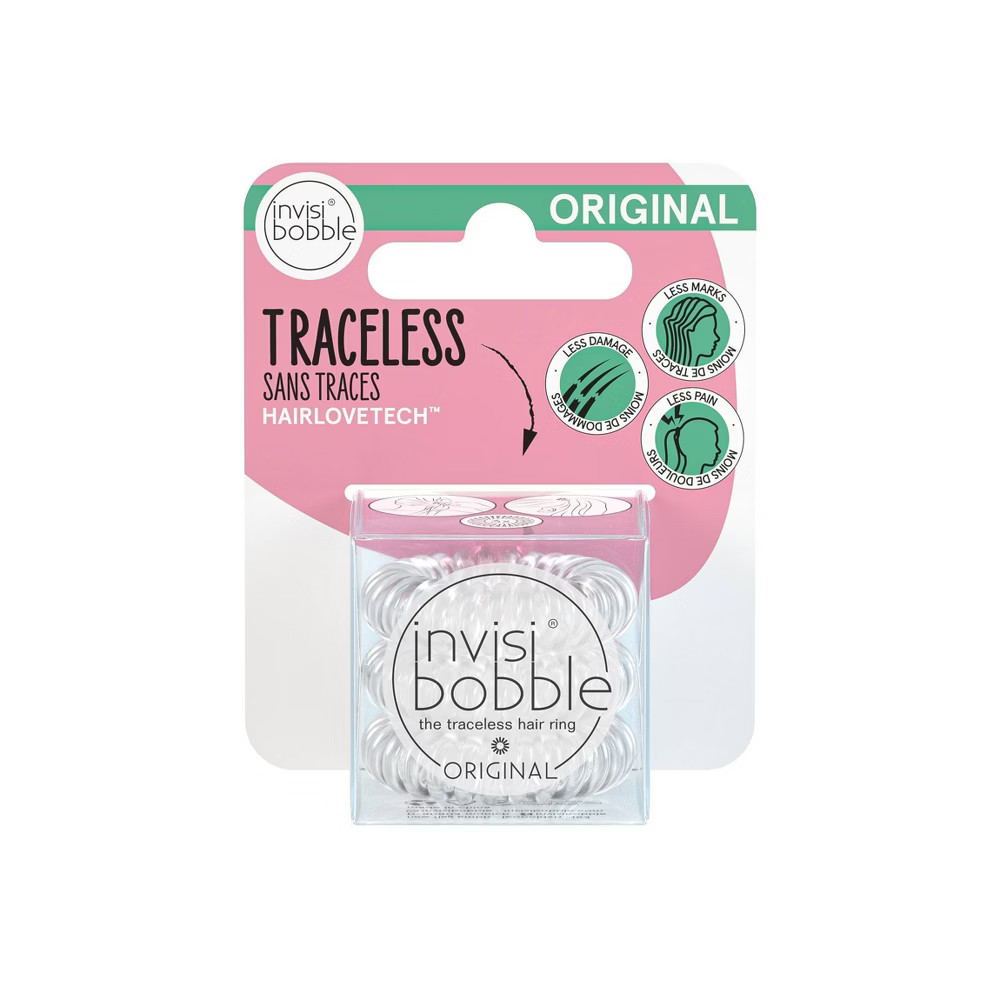 invisibobble Original Crystal Clear Hair Elastic | Target