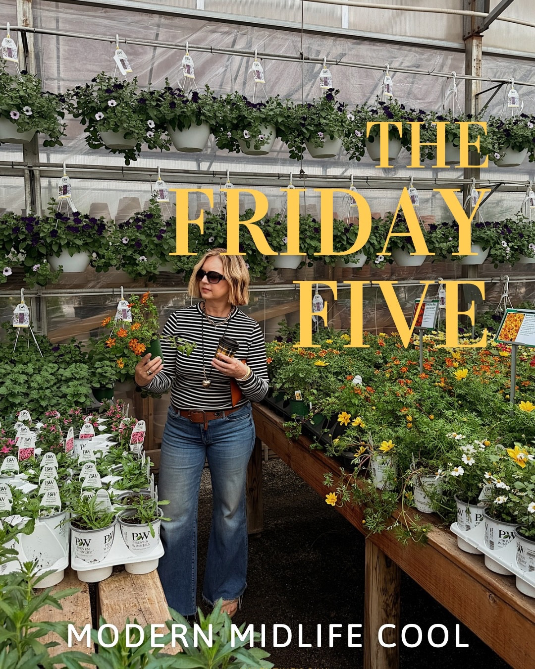 Want to dress your age, just cooler? Well, The Friday Five is here to help. 
(Comment PIXIE) 
(Facebook friends link: https://liketk.it/62K3Y)

Just one of these items will take you to an entirely new level of cool. Which is your favorite?

#modernmidlifecool #thefridayfivebypixie #dressingmyagejustcooler #elevaredmidlifestyle

Comment SHOP below to receive a DM with the link to this post on my LTK ⬇ https://liketk.it/62K3Y