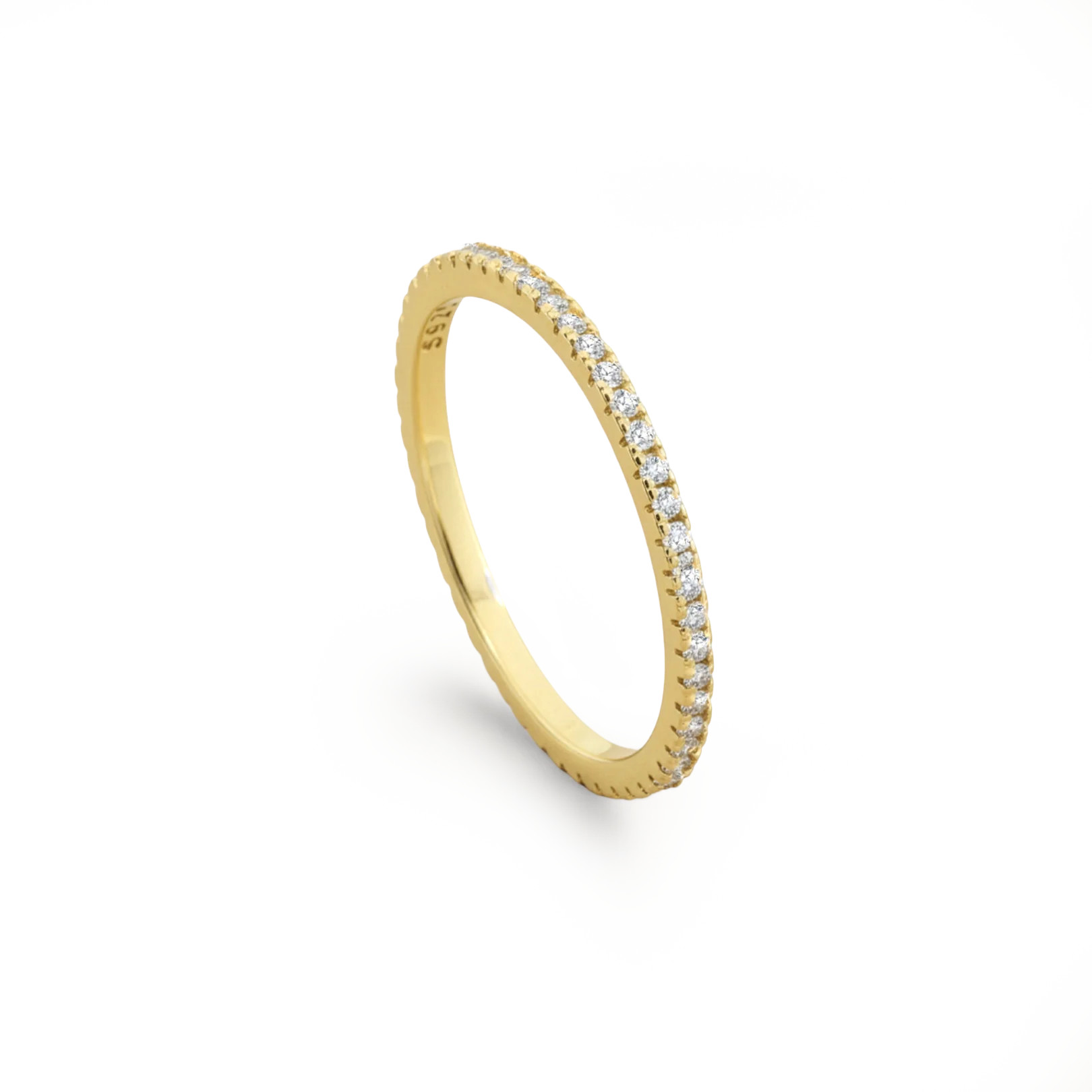 Eternity Diamond Ring | Mint & Lily
