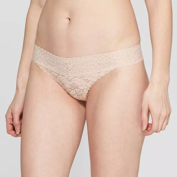 Women's Lace String Thong - Auden™ curated on LTK