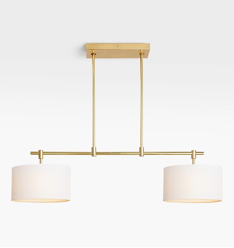 Adeline 44" Linear 2-Light Pendant
 | Rejuvenation | Rejuvenation