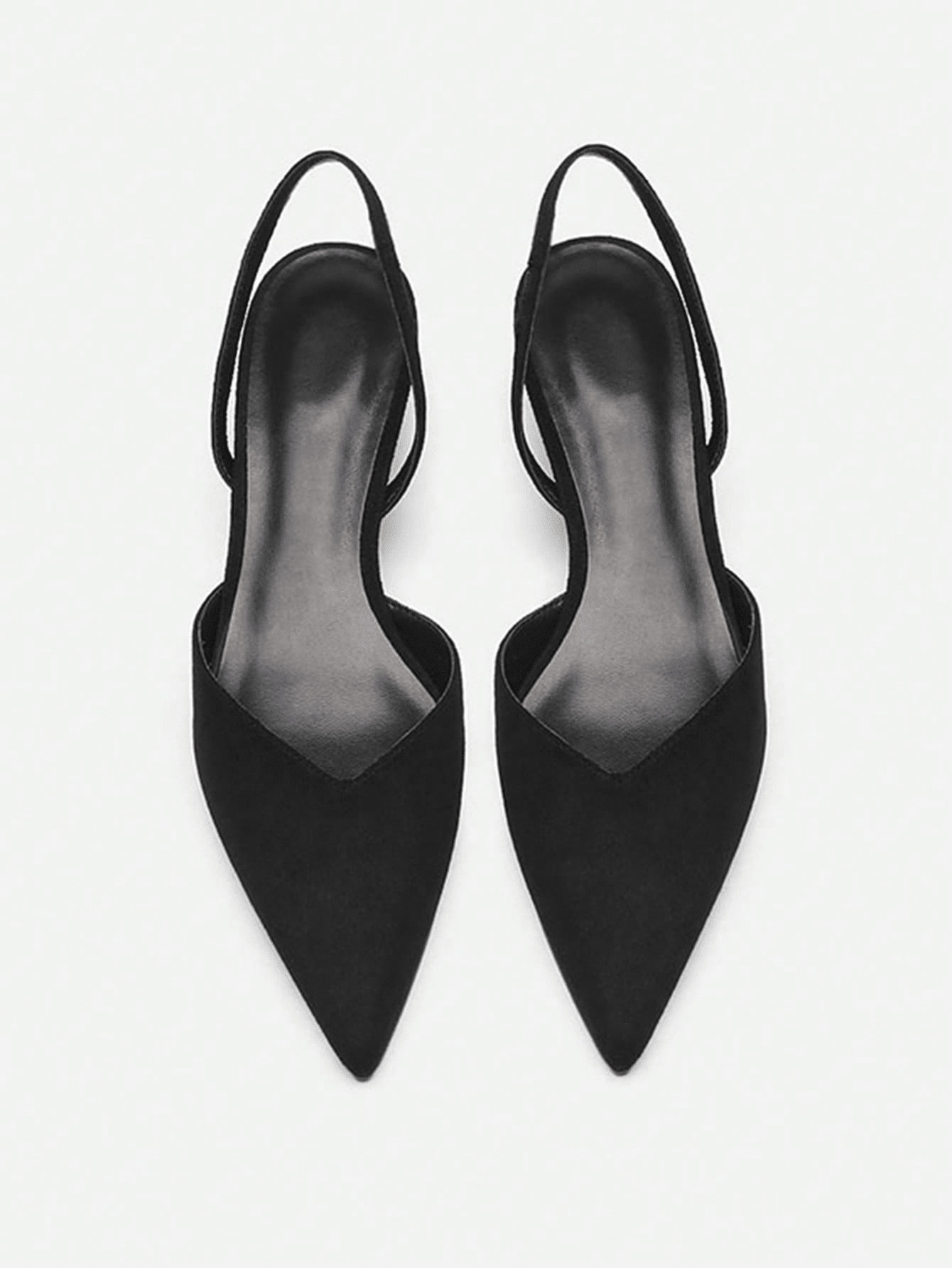 Pointed Toe Suede Pumps | SHEIN