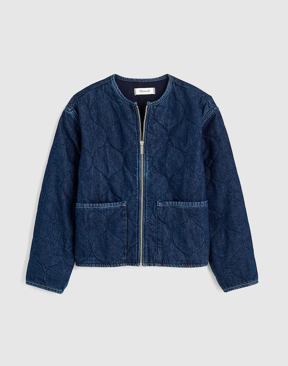 Quilted Denim Jacket | Madewell