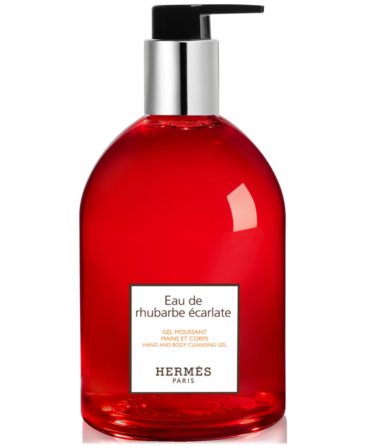 HERMES Eau de Rhubarbe Ecarlate Hand & Body Cleansing Gel, 10.1 oz. | Macy's