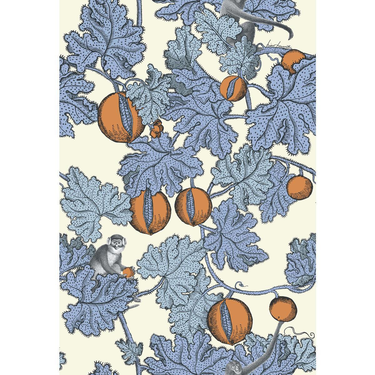 Cole & Son Frutto Proibito Hyacinth & Orange Wallpaper | DecoratorsBest