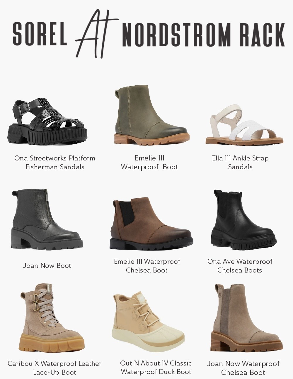 Comfy travel shoes are a must, and Sorel is one of the top brands our readers swear by! They’ve totally nailed the balance between fashion and function, and right now, some of their most-loved styles are on major sale at Nordstrom Rack. 👏

And with fall around the corner, it’s worth checking out their boots, too. Sorel is a reader favorite for waterproof styles that hold up in chilly, rainy, or snowy weather. 🍂❄️

If you're looking for a solid pair of travel-ready shoes that look as good as they feel, don’t sleep on these Rack finds!

#ComfyTravelShoes #TravelInStyle
#NordstromRackFinds #TravelReady #ShoesOfTheDay #fallboots #AdventureReady #anklebootstravel

@NordstromRack #NordstromRackPartner #RackScore

#LTKShoeCrush #LTKFindsUnder100 #LTKSaleAlert