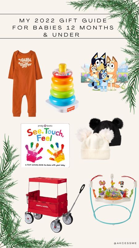 AKCESS MY GIFT GUIDE for the sweethearts that are 12 months and under 🎅🏾🎁🎄✨
#AKCESSHOLIDAYS #AKCESSME #affordablegifting #giftguide 

#LTKunder100 #LTKHoliday #LTKSeasonal
