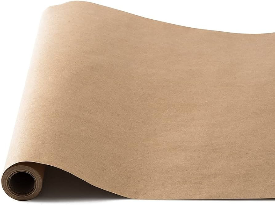 WEDDINGSTAR Decorative Paper Table Runner 25' (L) x 20" (W) - Kraft | Amazon (US)