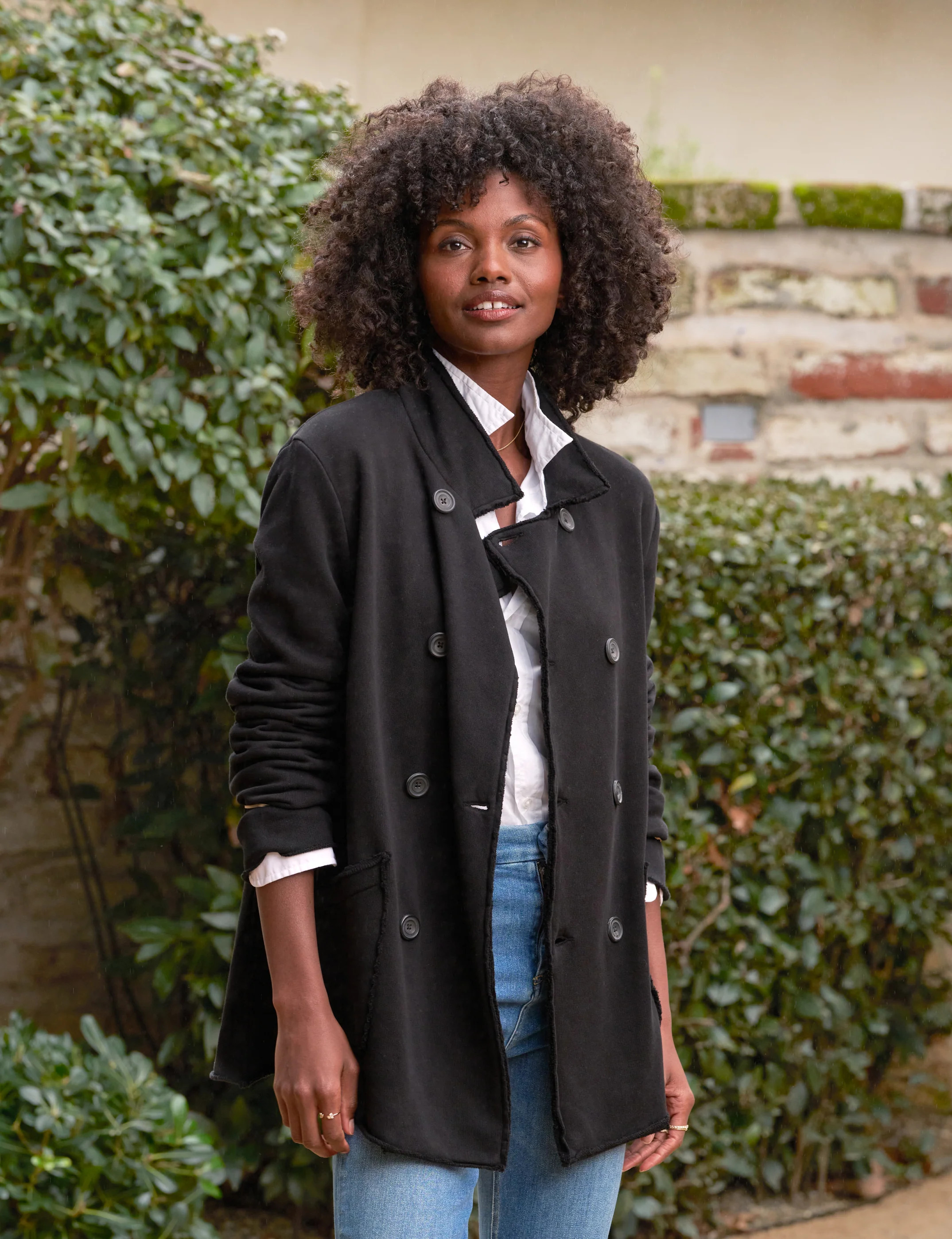 BELFAST Black, Triple Fleece | Frank & Eileen